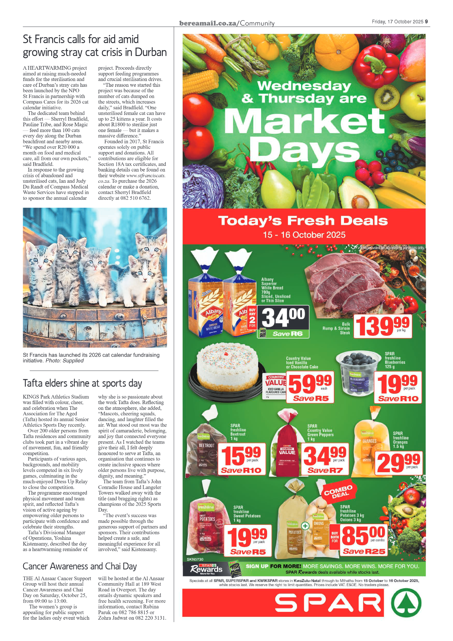 Berea Mail 17 October 2025 page 8