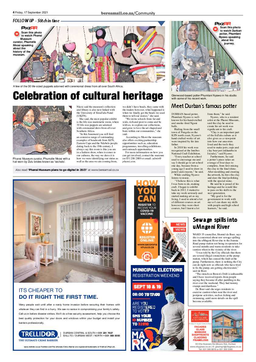 Berea Mail 17 September 2021 page 4