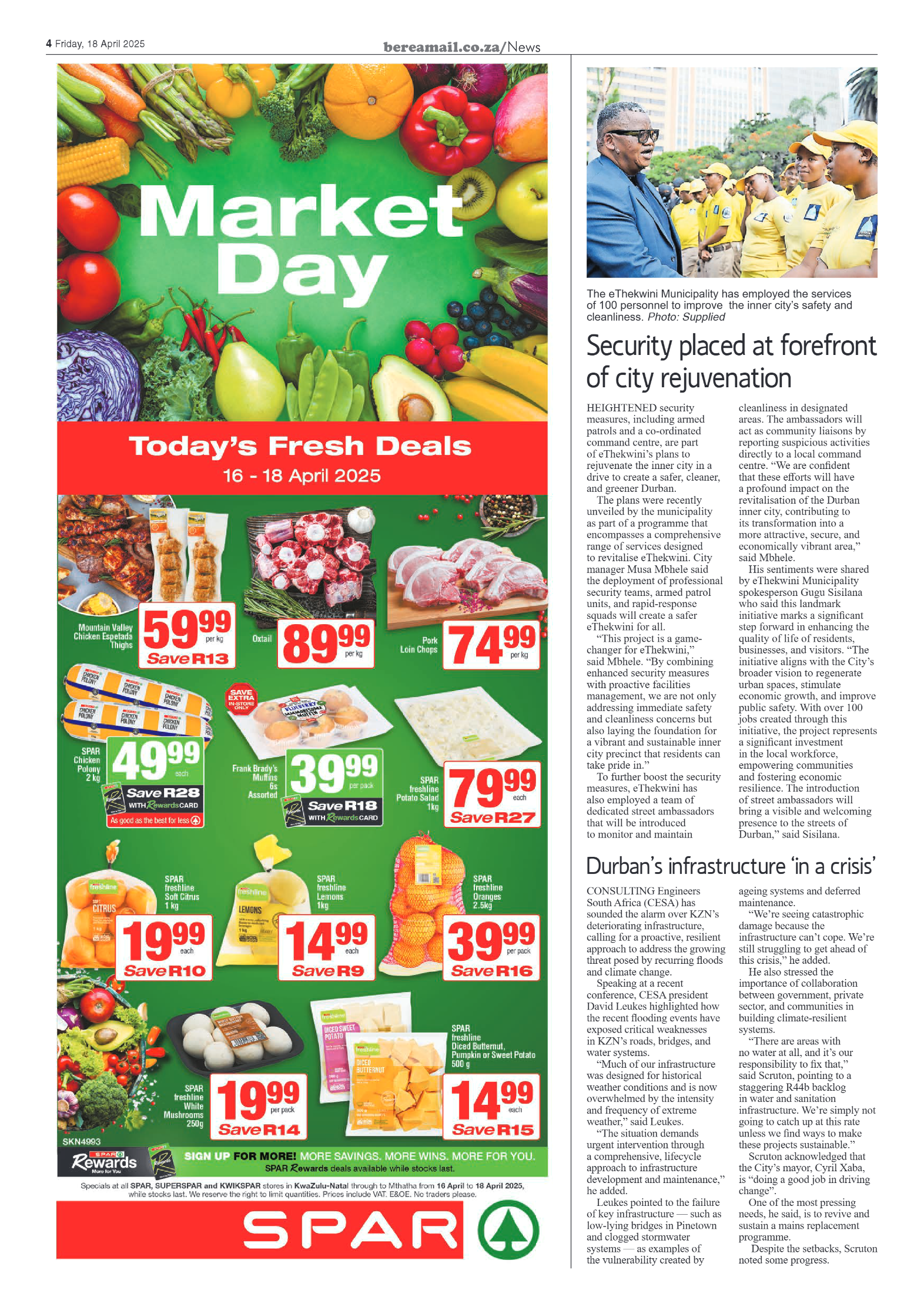 Berea Mail 18 April 2025 page 4