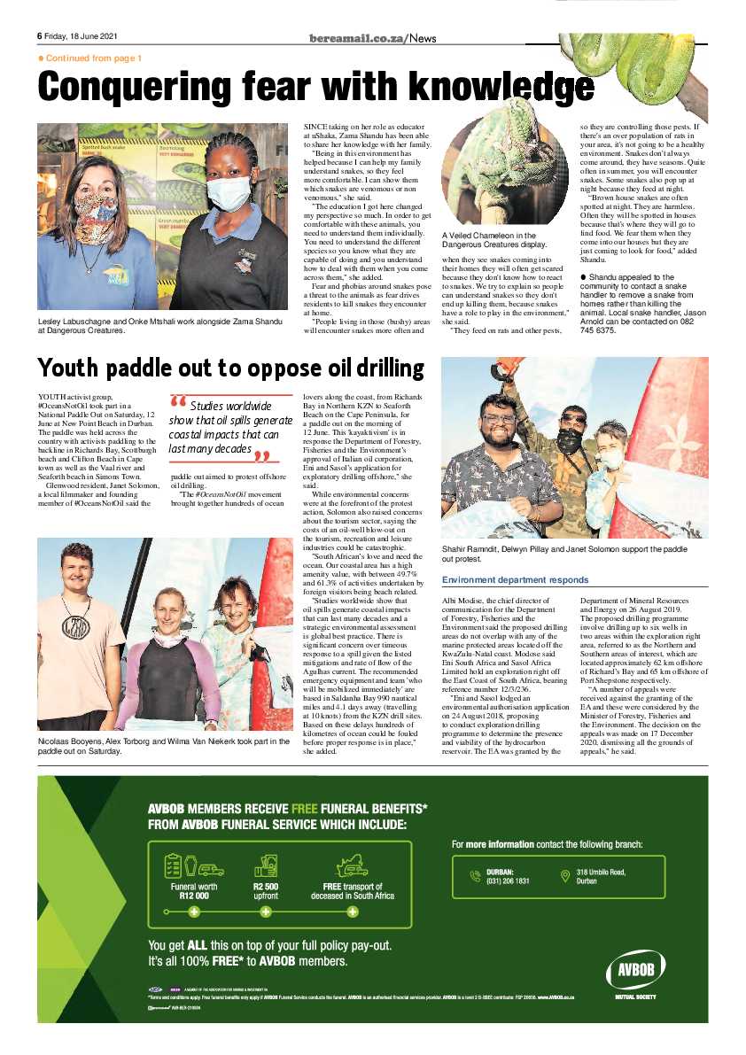 Berea Mail 18 June 2021 page 6
