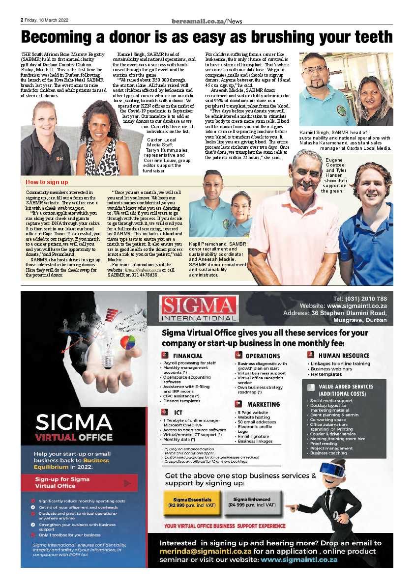 Berea Mail 18 March 2022 page 2