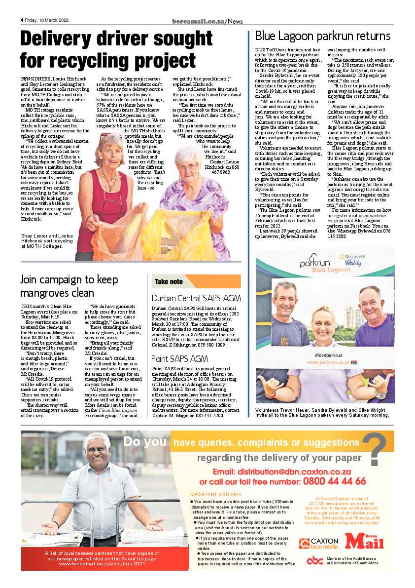 Berea Mail 18 March 2022 page 4