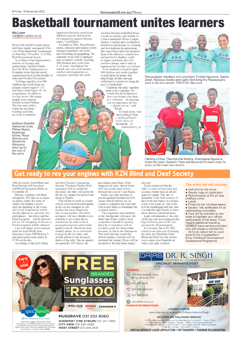 Berea Mail 18 November 2022 page 4