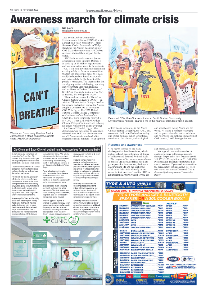 Berea Mail 18 November 2022 page 6