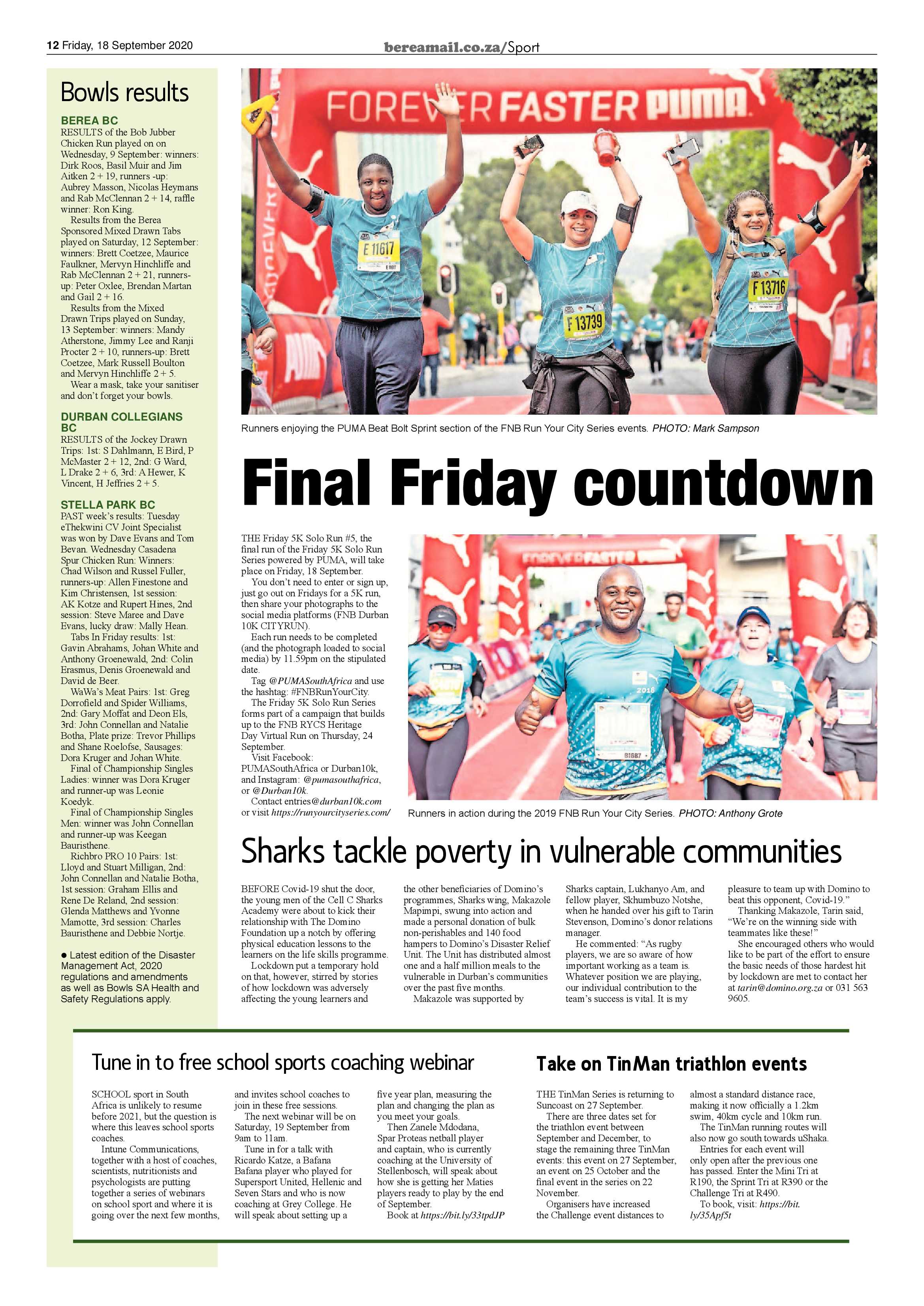 Berea Mail 18 September 2020 page 12