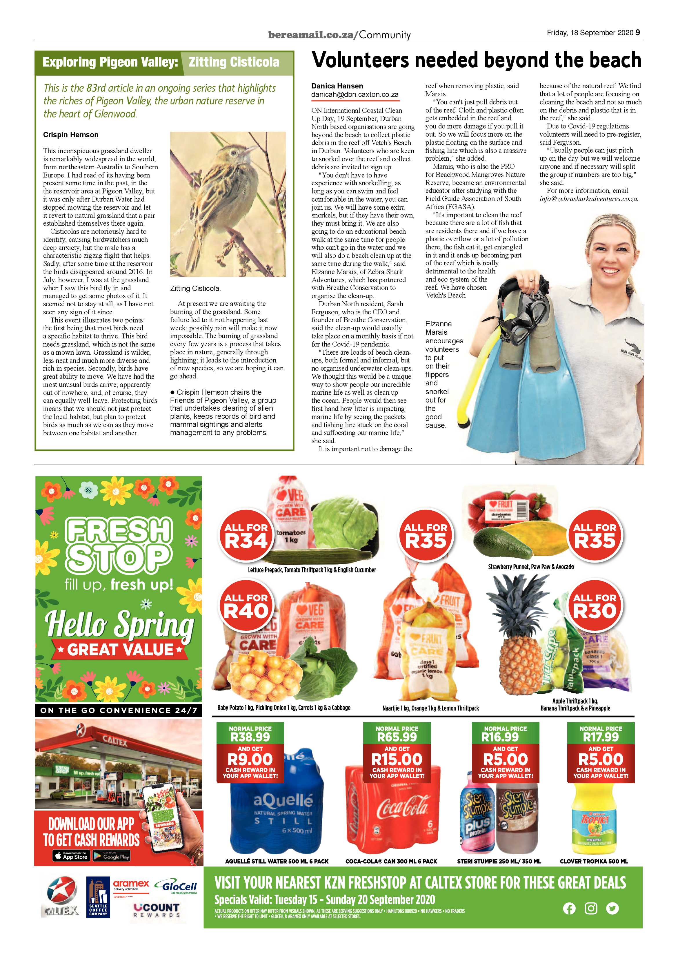 Berea Mail 18 September 2020 page 9