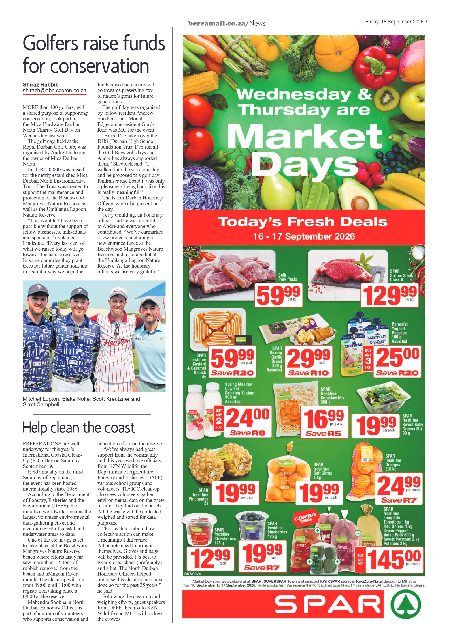 Berea Mail 18 September 2026 page 7