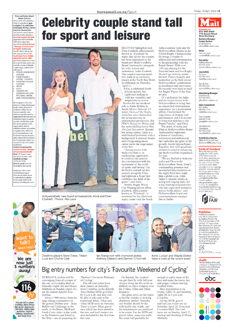 Berea Mail 19 April 2024 page 15