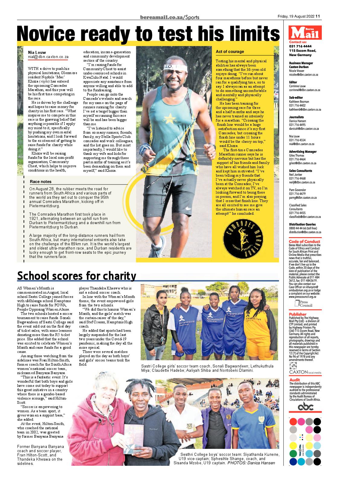 Berea Mail 19 August 2022 page 11
