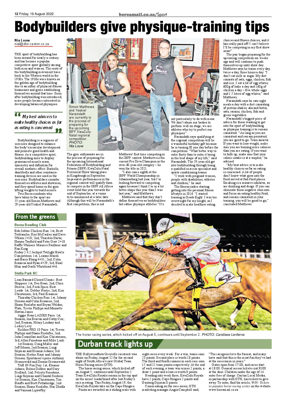 Berea Mail 19 August 2022 page 12