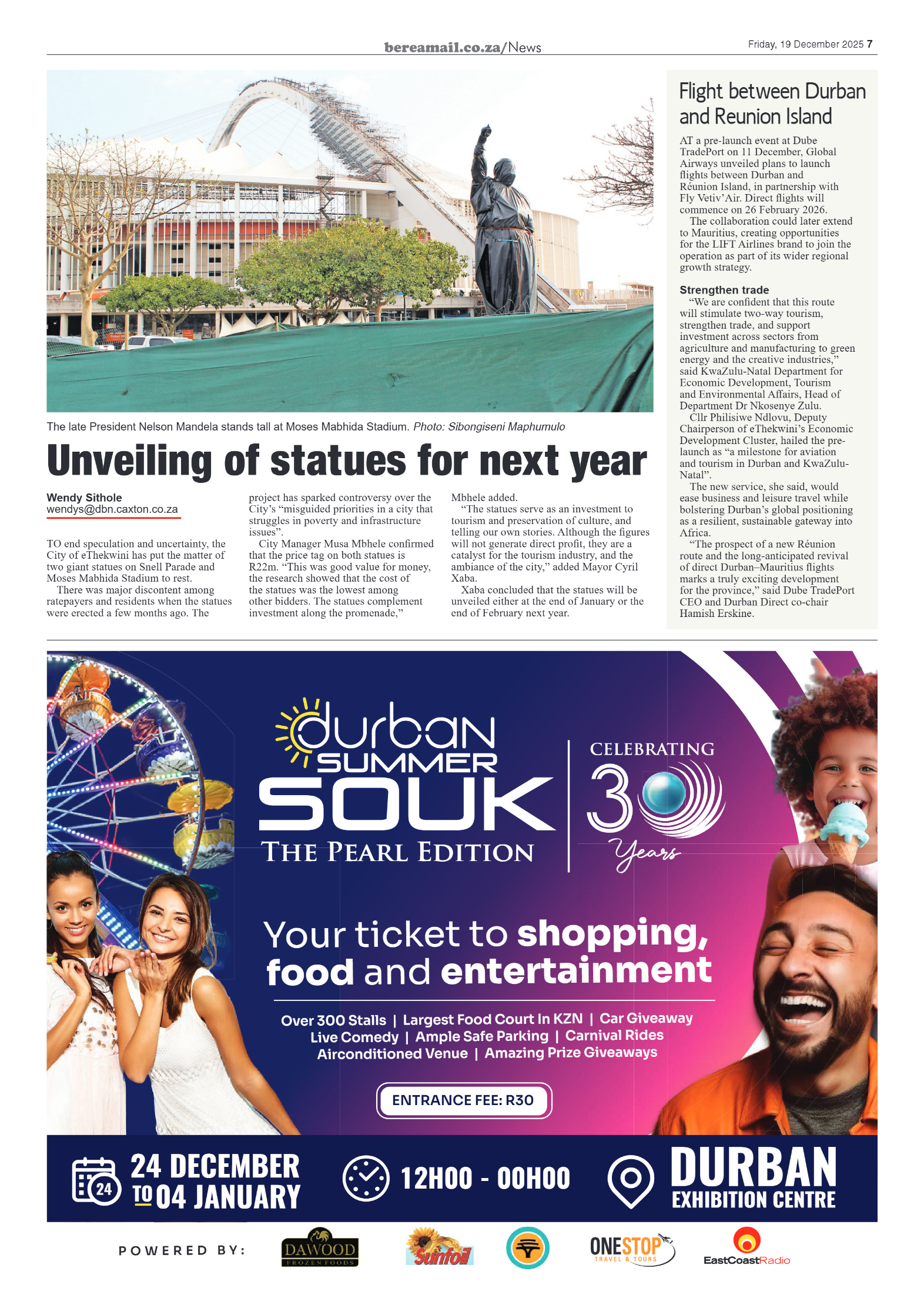 Berea Mail 19 December 2025 page 7