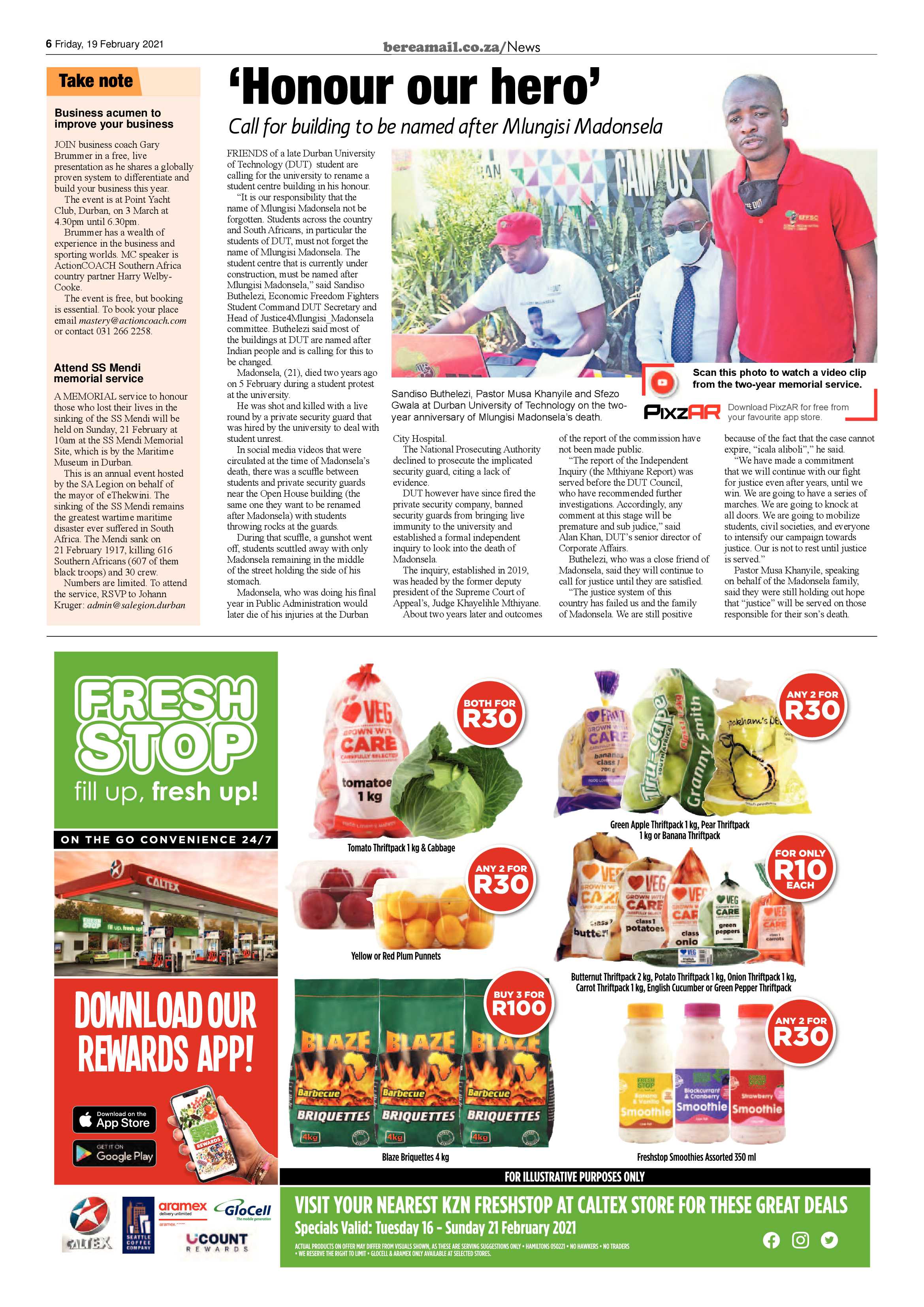 Berea Mail 19 February 2021 page 6