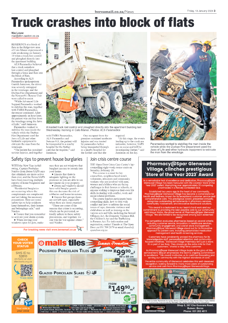 Berea Mail 19 January 2024 page 3