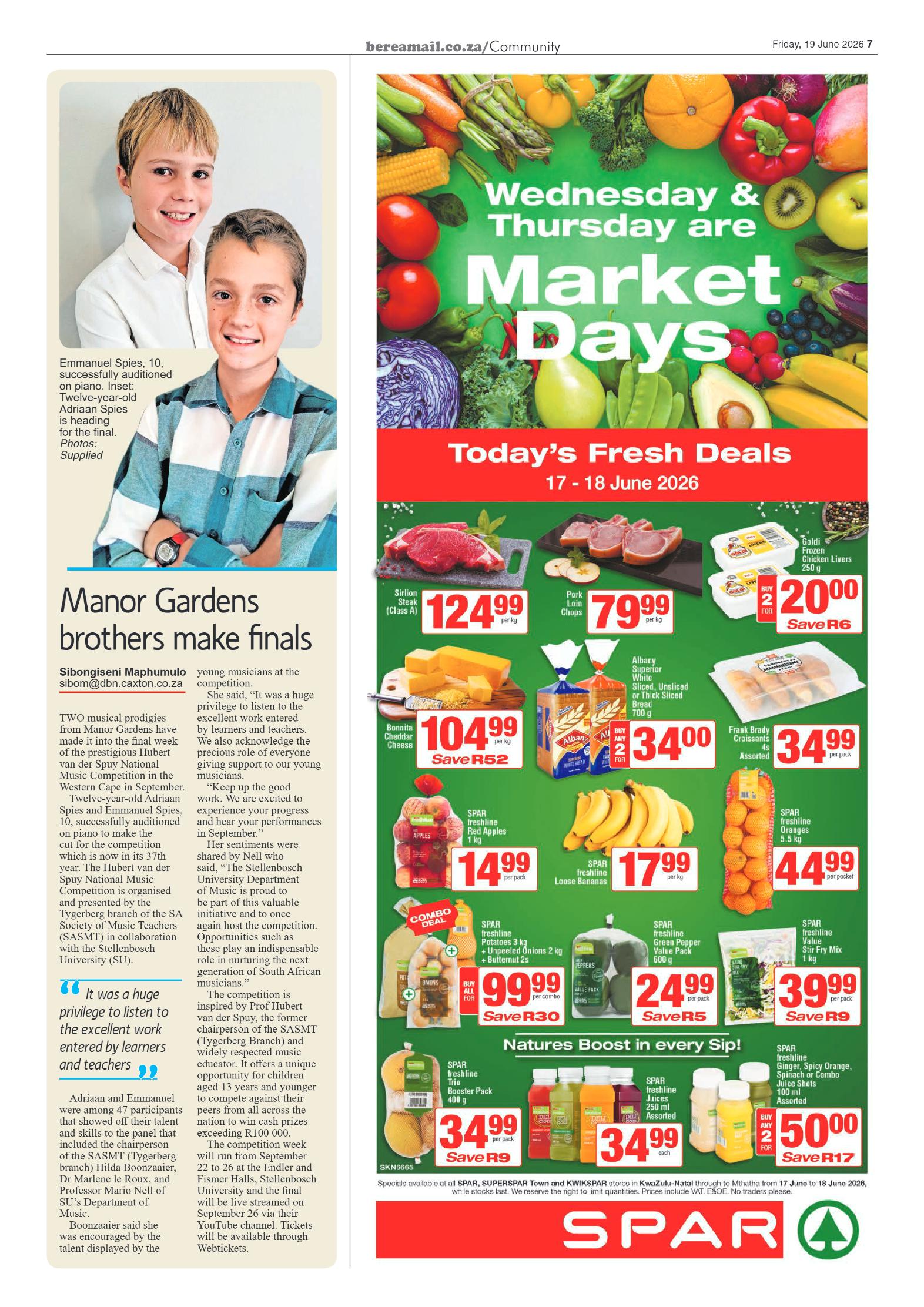 Berea Mail 19 June 2026 page 7