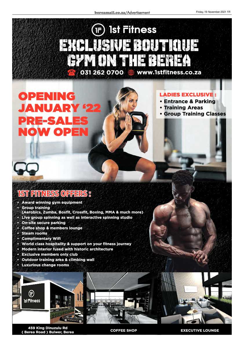 Berea Mail 19 November 2021 page 11