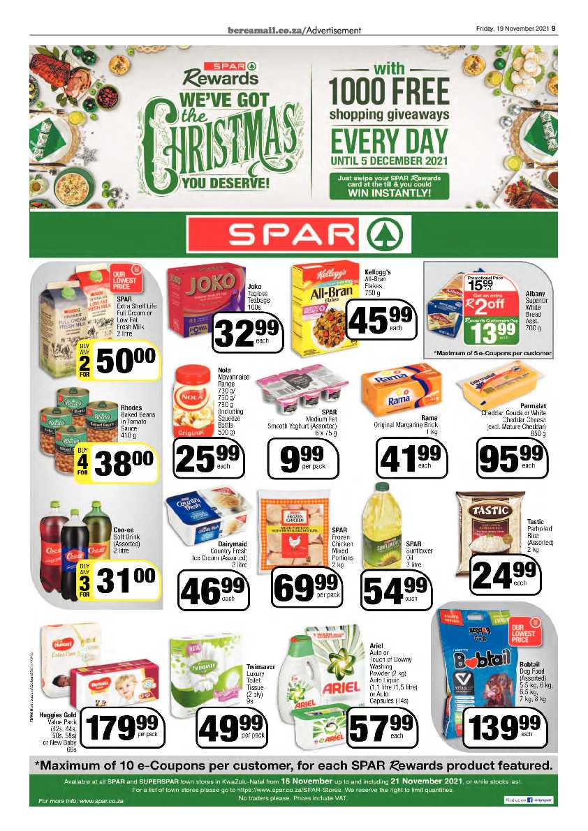 Berea Mail 19 November 2021 page 9