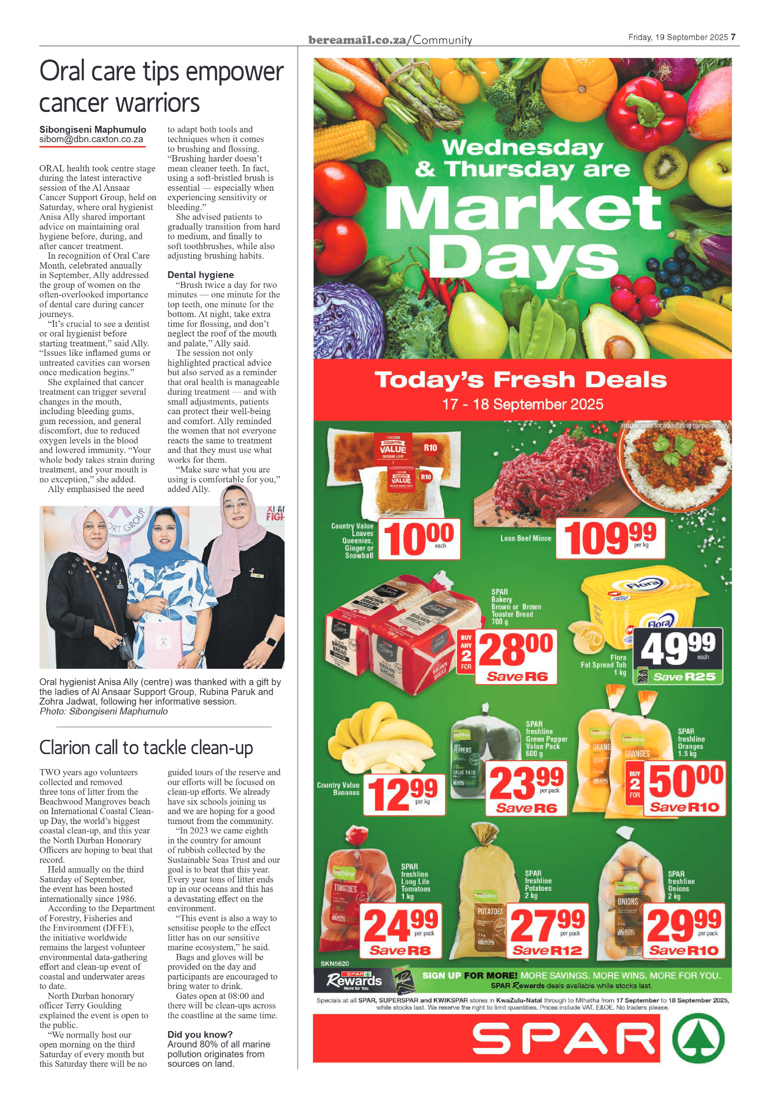 Berea Mail 19 September 2025 page 7
