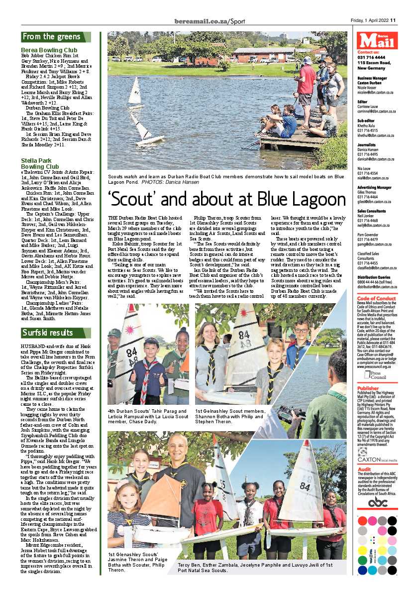 Berea Mail 1 April 2022 page 11