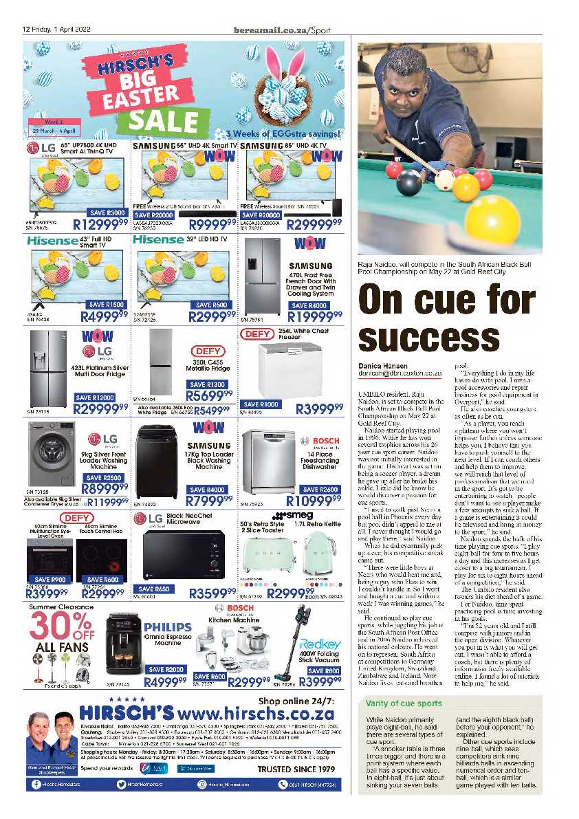 Berea Mail 1 April 2022 page 12