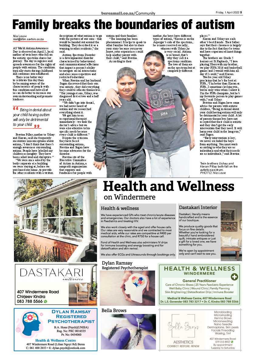Berea Mail 1 April 2022 page 9