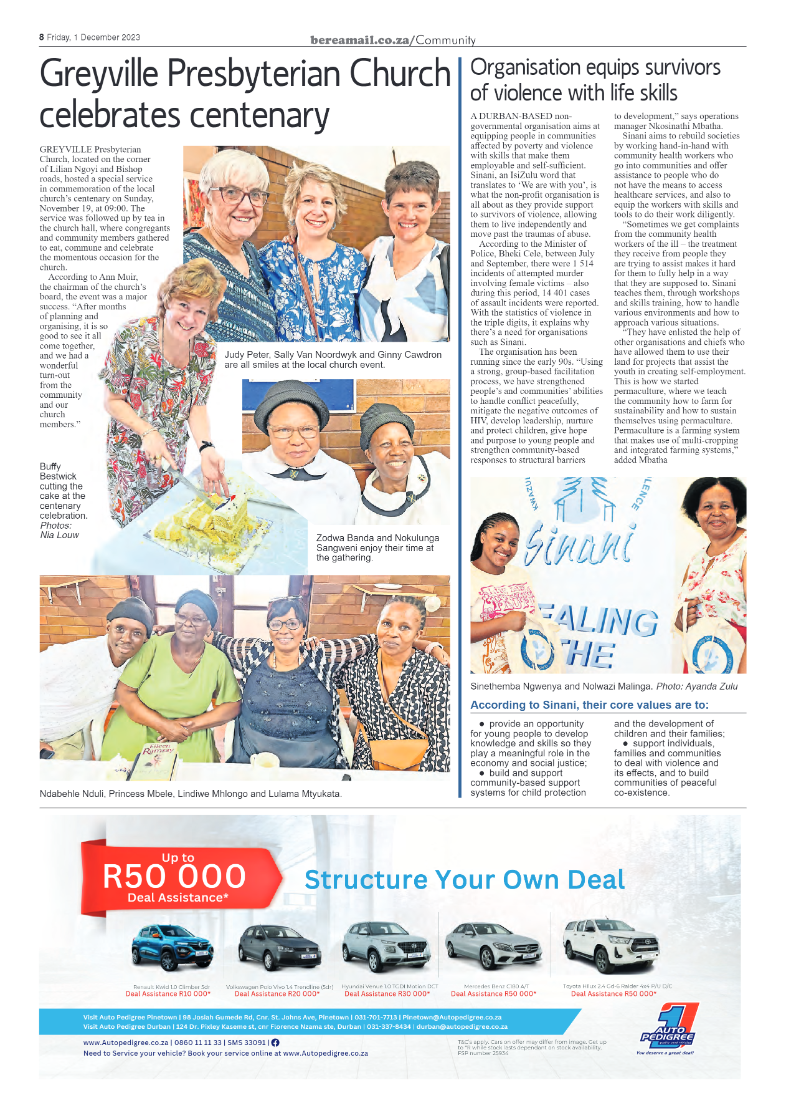 Berea Mail 1 December 2023 page 8