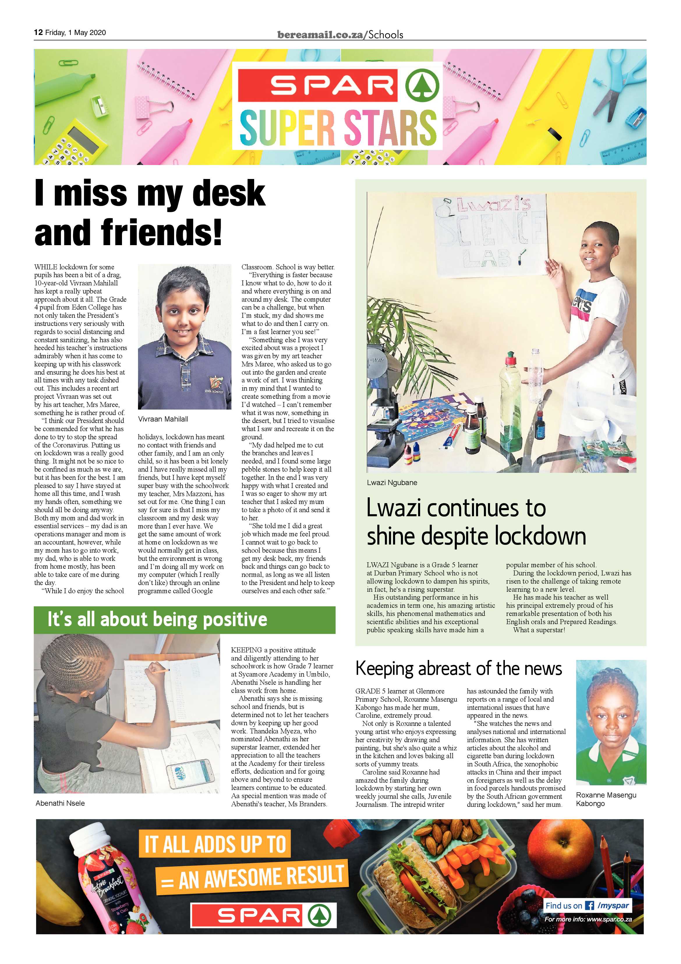 Berea Mail 1 May 2020 page 12