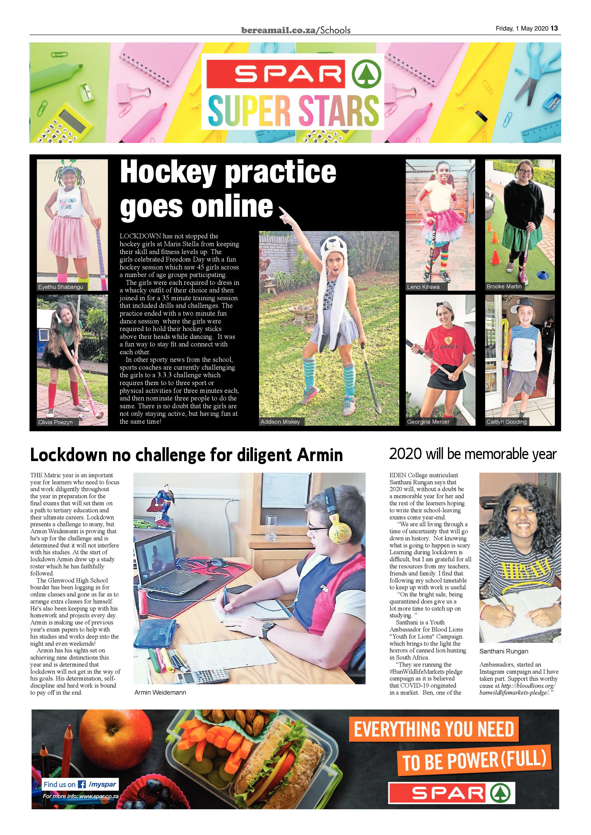 Berea Mail 1 May 2020 page 13