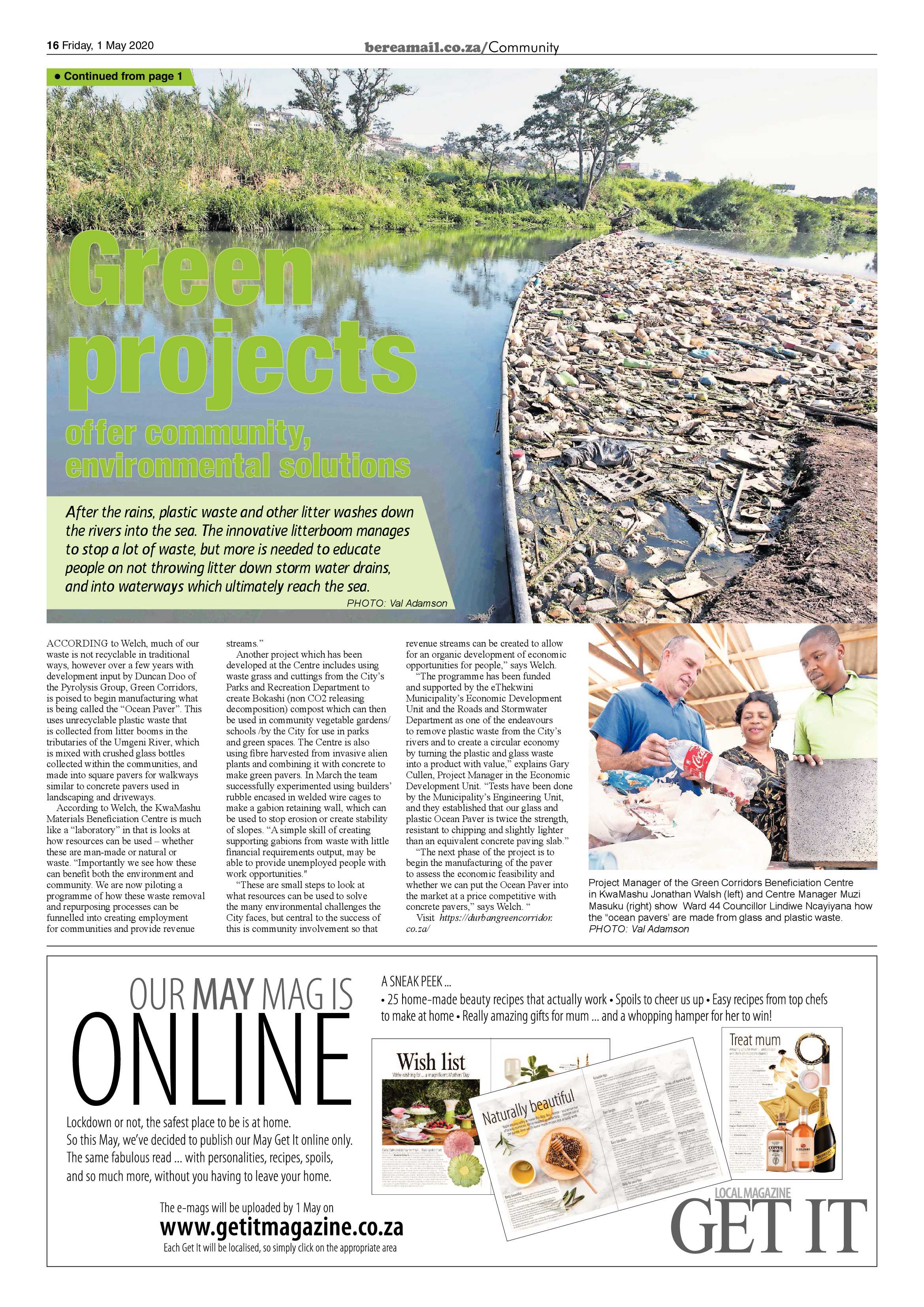 Berea Mail 1 May 2020 page 16