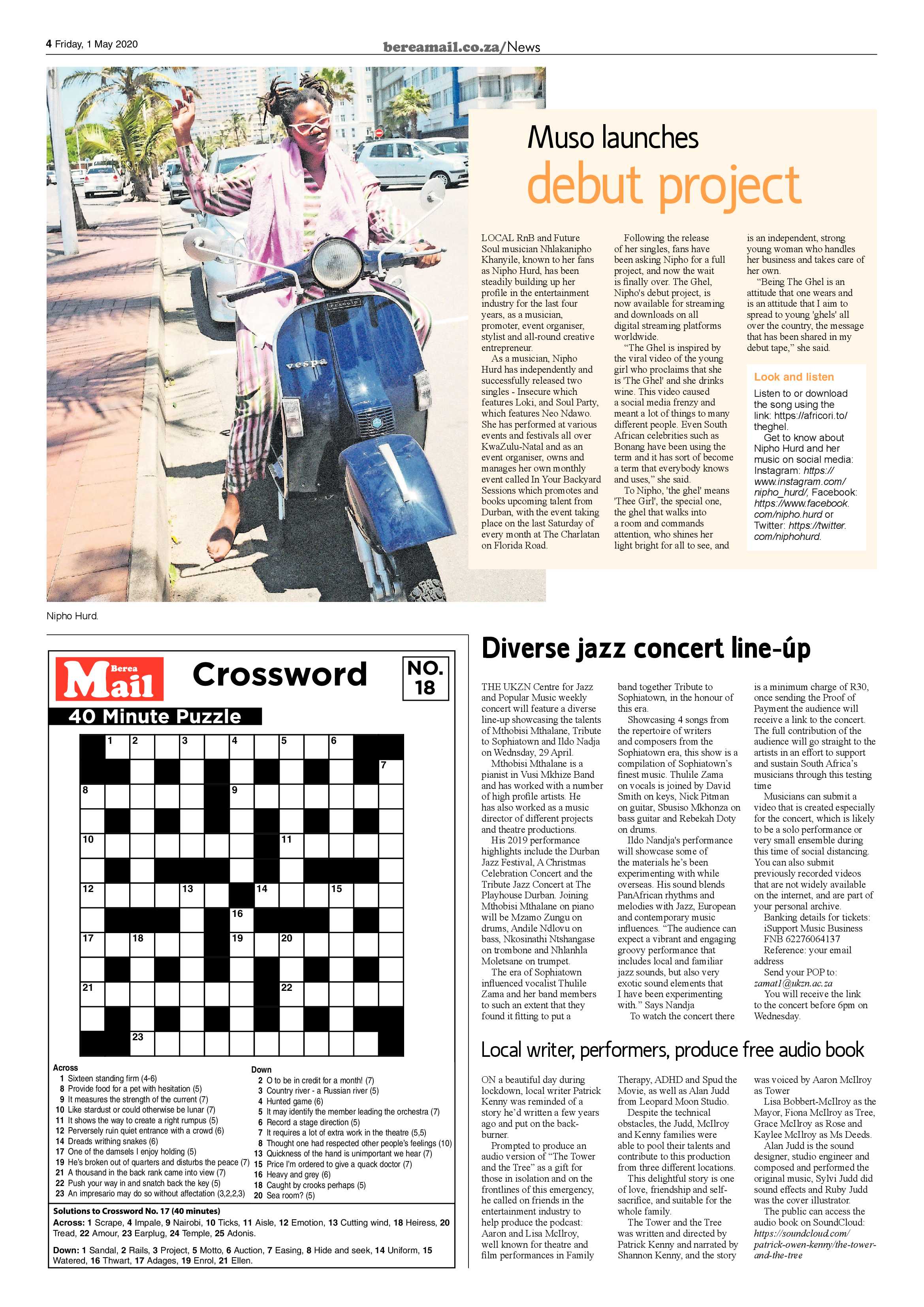 Berea Mail 1 May 2020 page 4