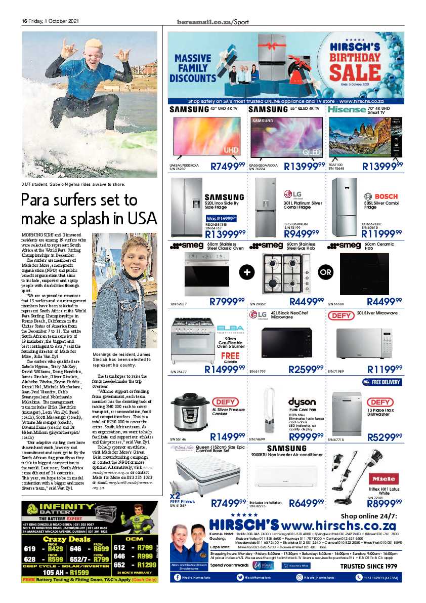 Berea Mail 1 October 2021 page 16