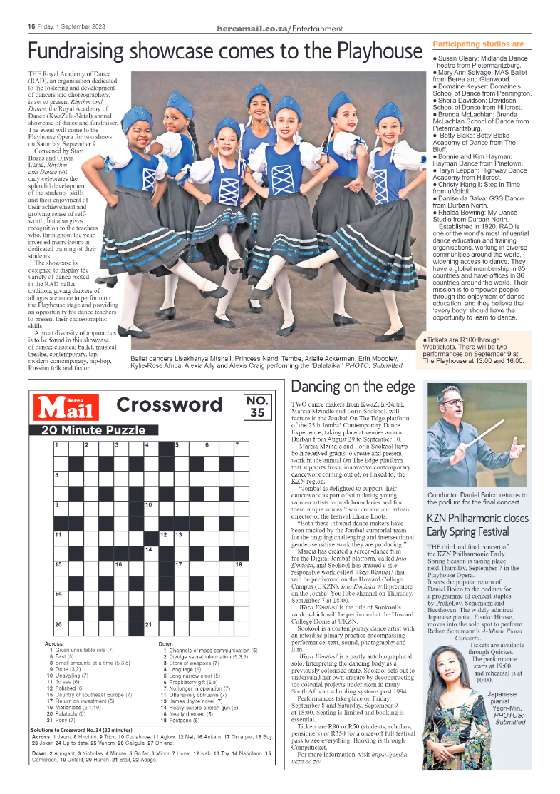 Berea Mail 1 September 2023 page 16