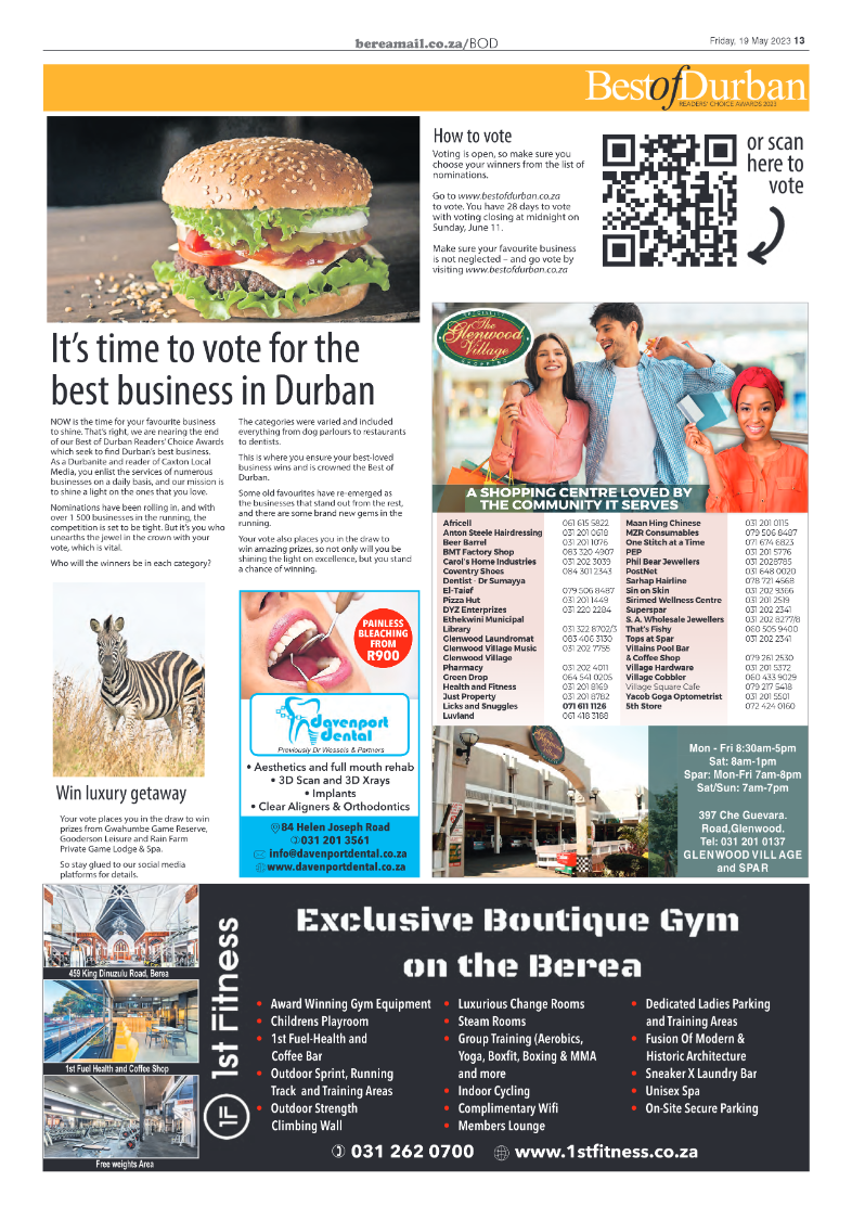 Berea Mail 19 May 2023 page 13