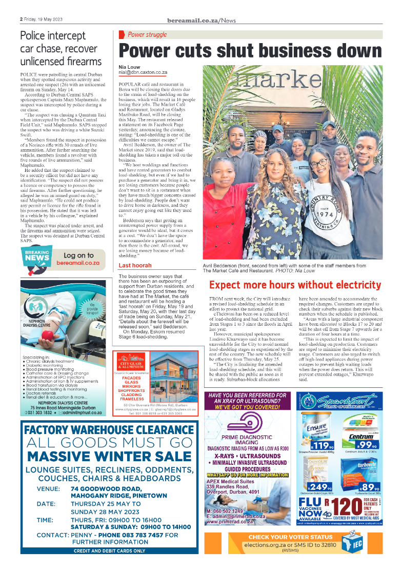 Berea Mail 19 May 2023 page 2