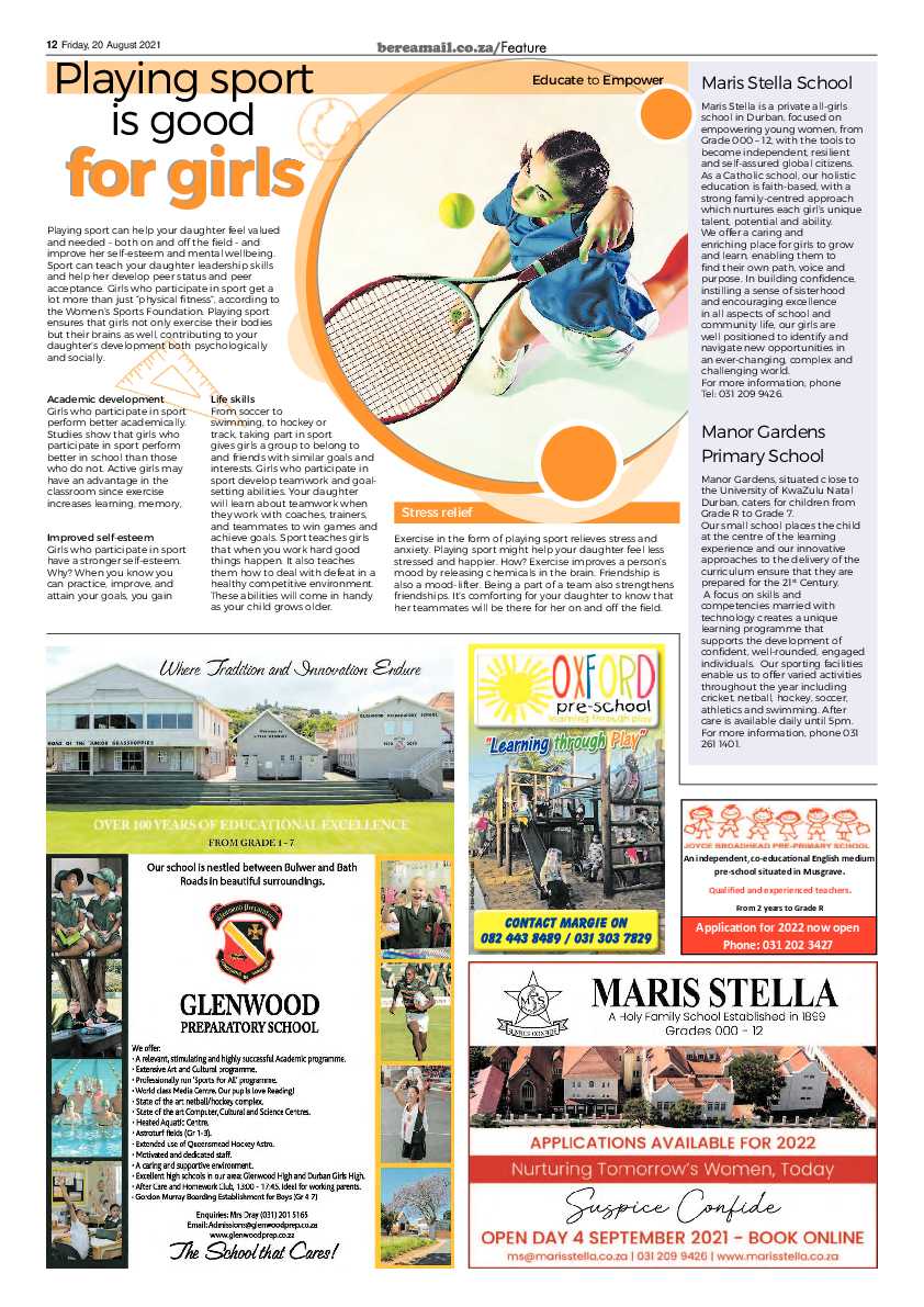 Berea Mail 20 August 2021 page 12