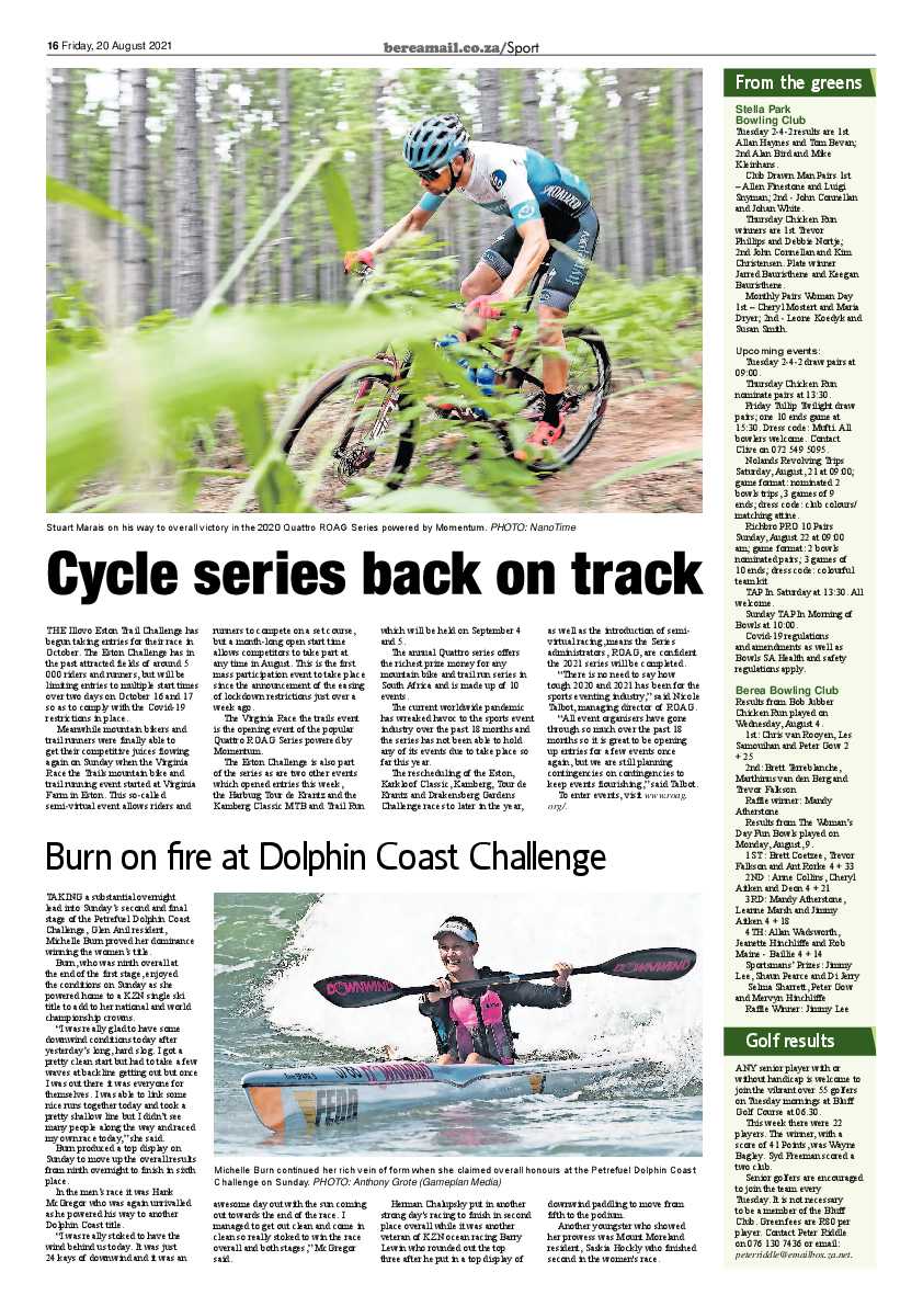 Berea Mail 20 August 2021 page 16