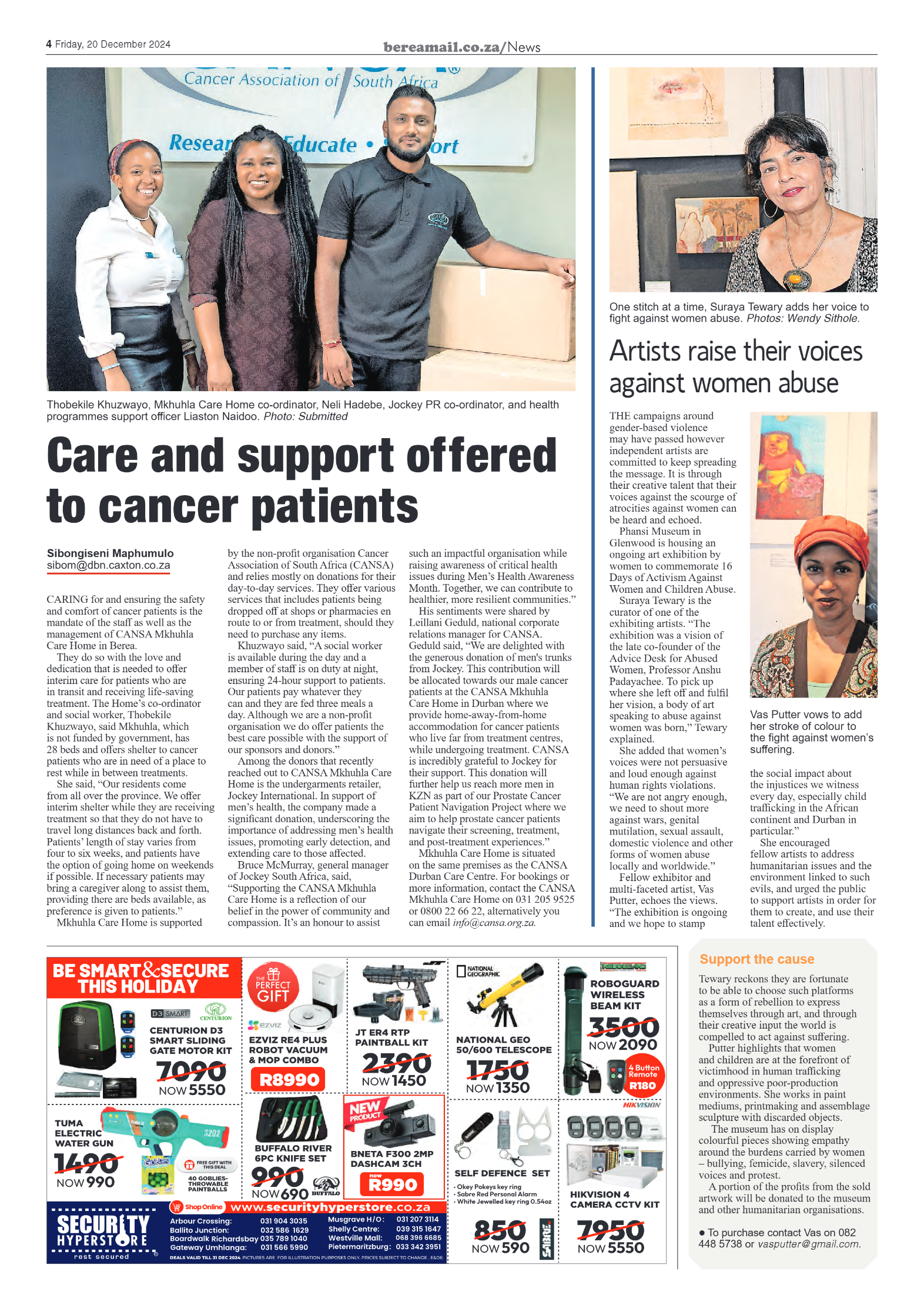 Berea Mail 20 December 2024 page 4