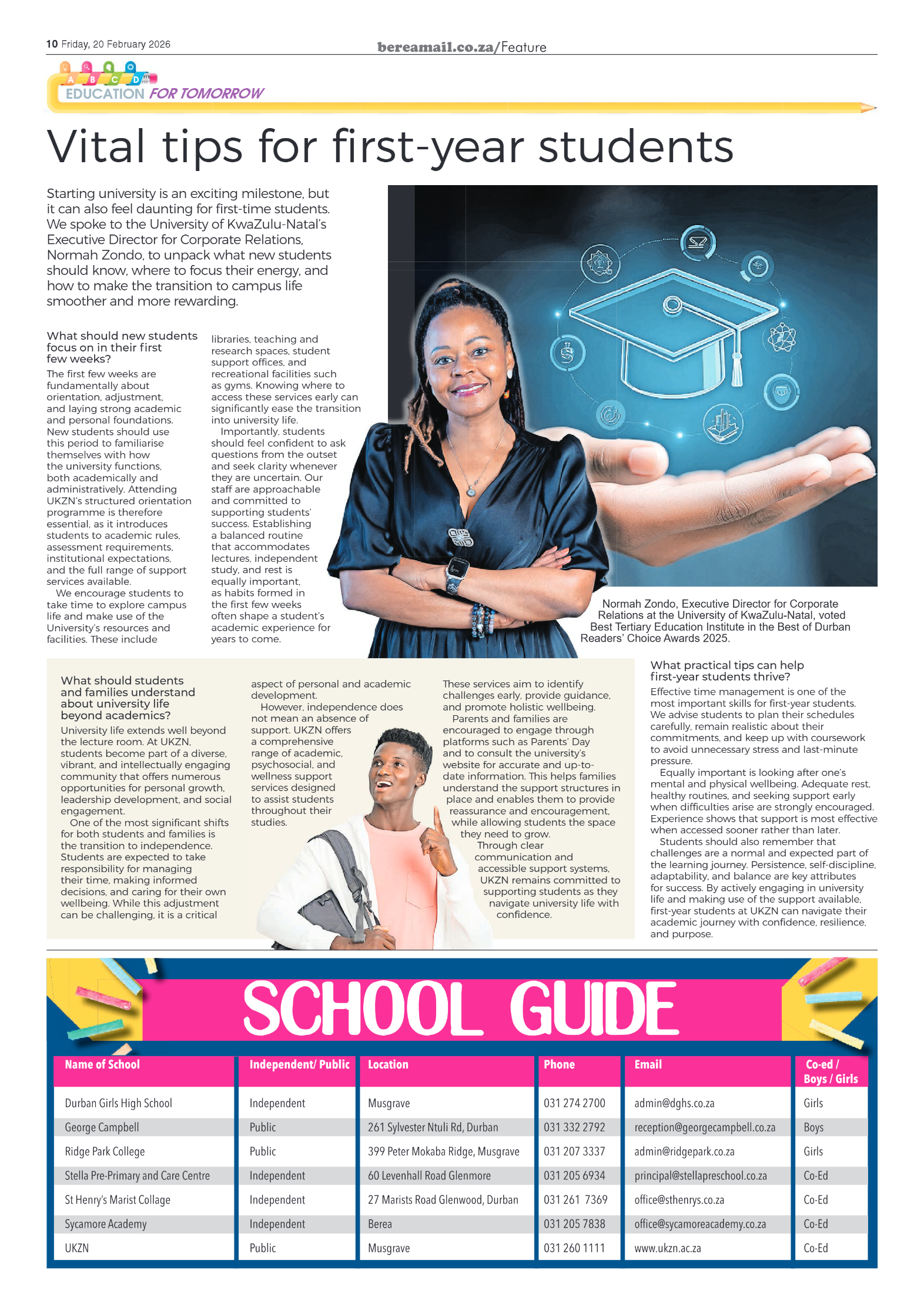 Berea Mail 20 February 2026 page 10