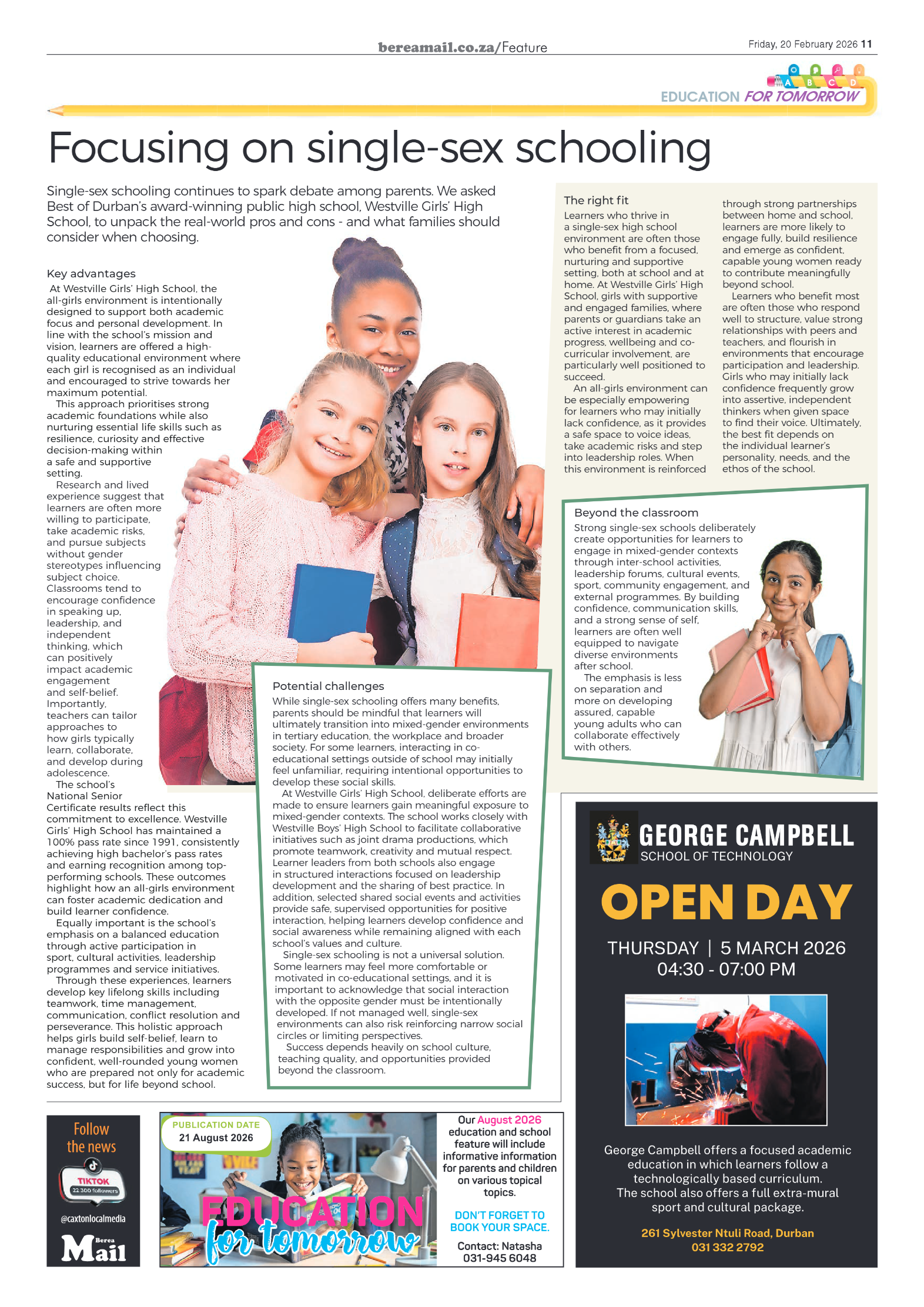 Berea Mail 20 February 2026 page 11