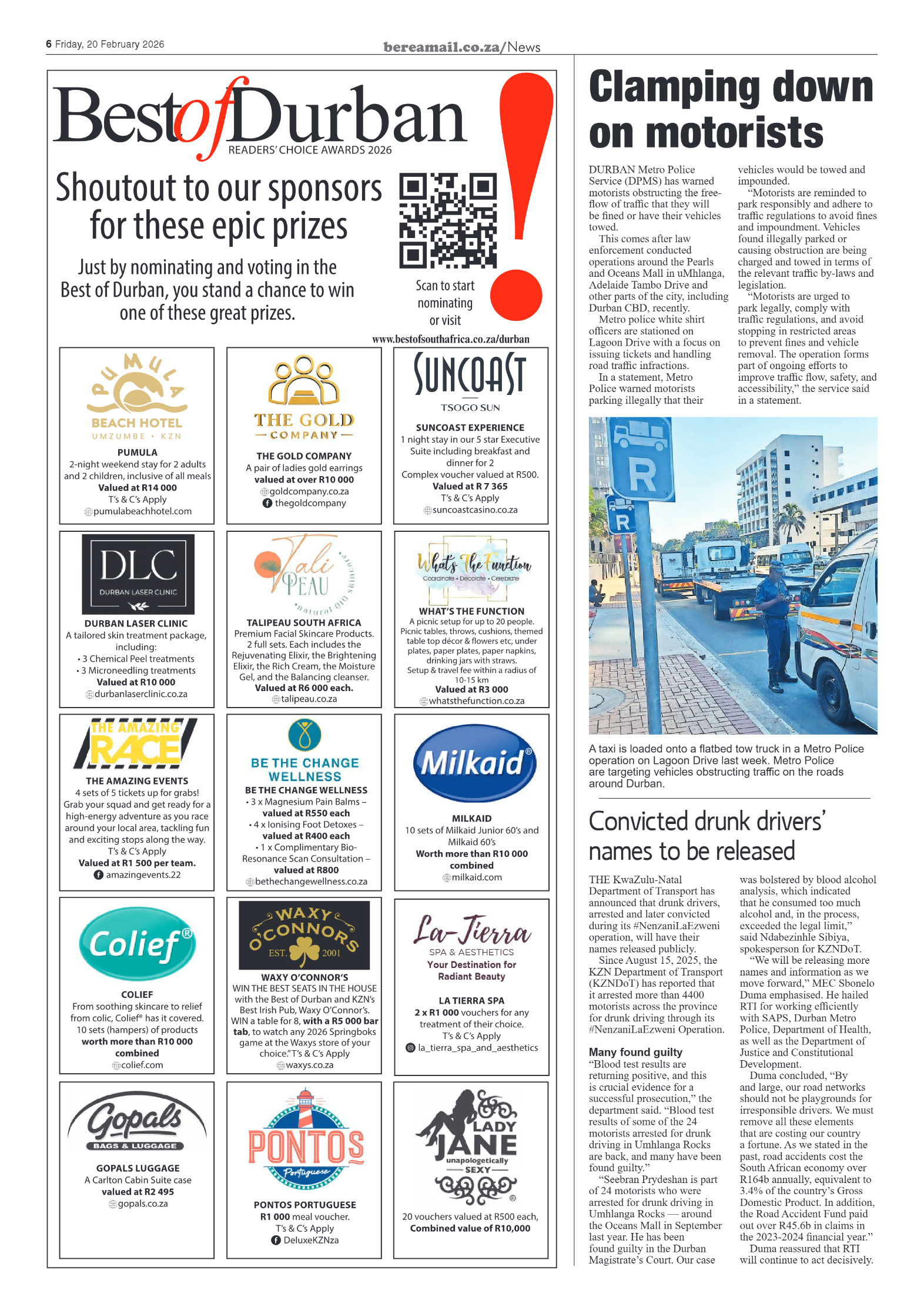 Berea Mail 20 February 2026 page 6