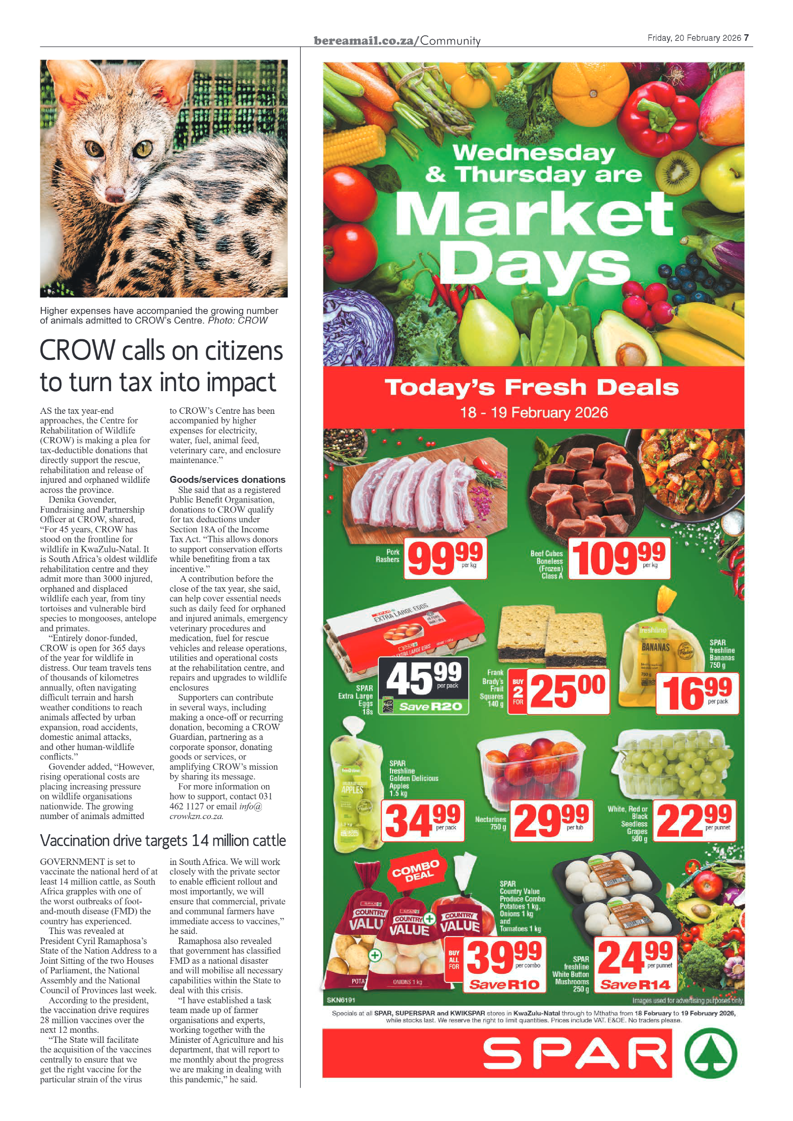 Berea Mail 20 February 2026 page 7