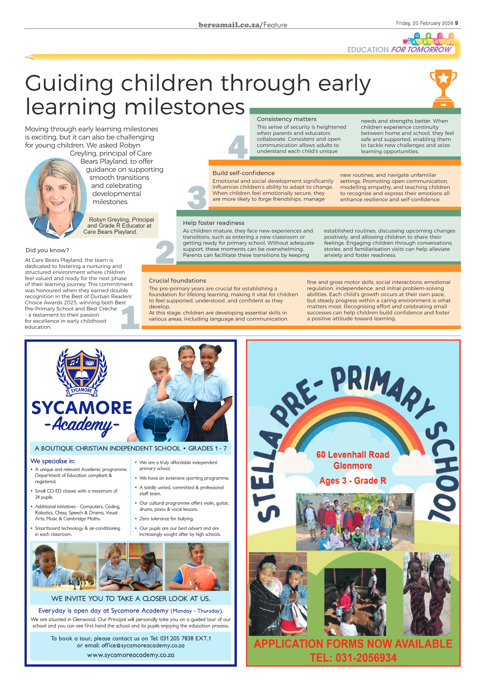 Berea Mail 20 February 2026 page 9