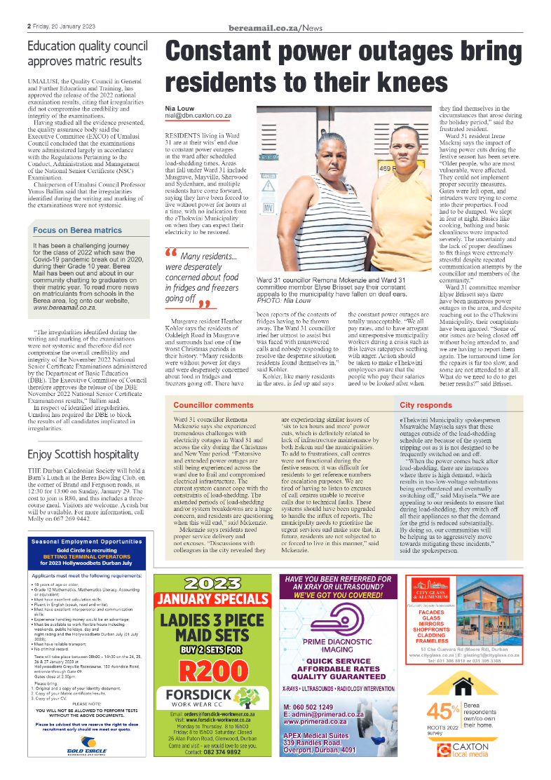 Berea Mail 20 January 2023 page 2