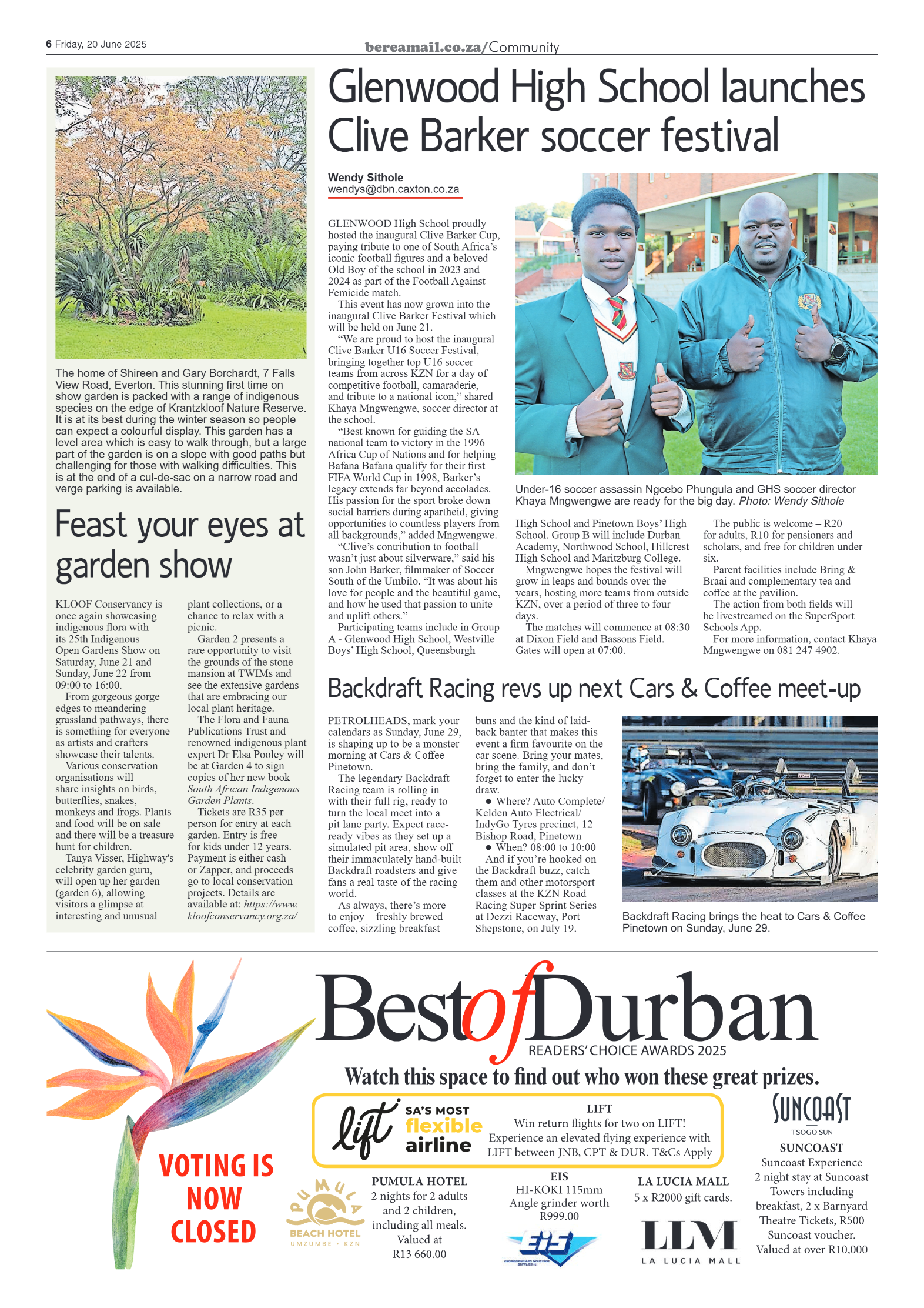 Berea Mail 20 June 2025 page 6