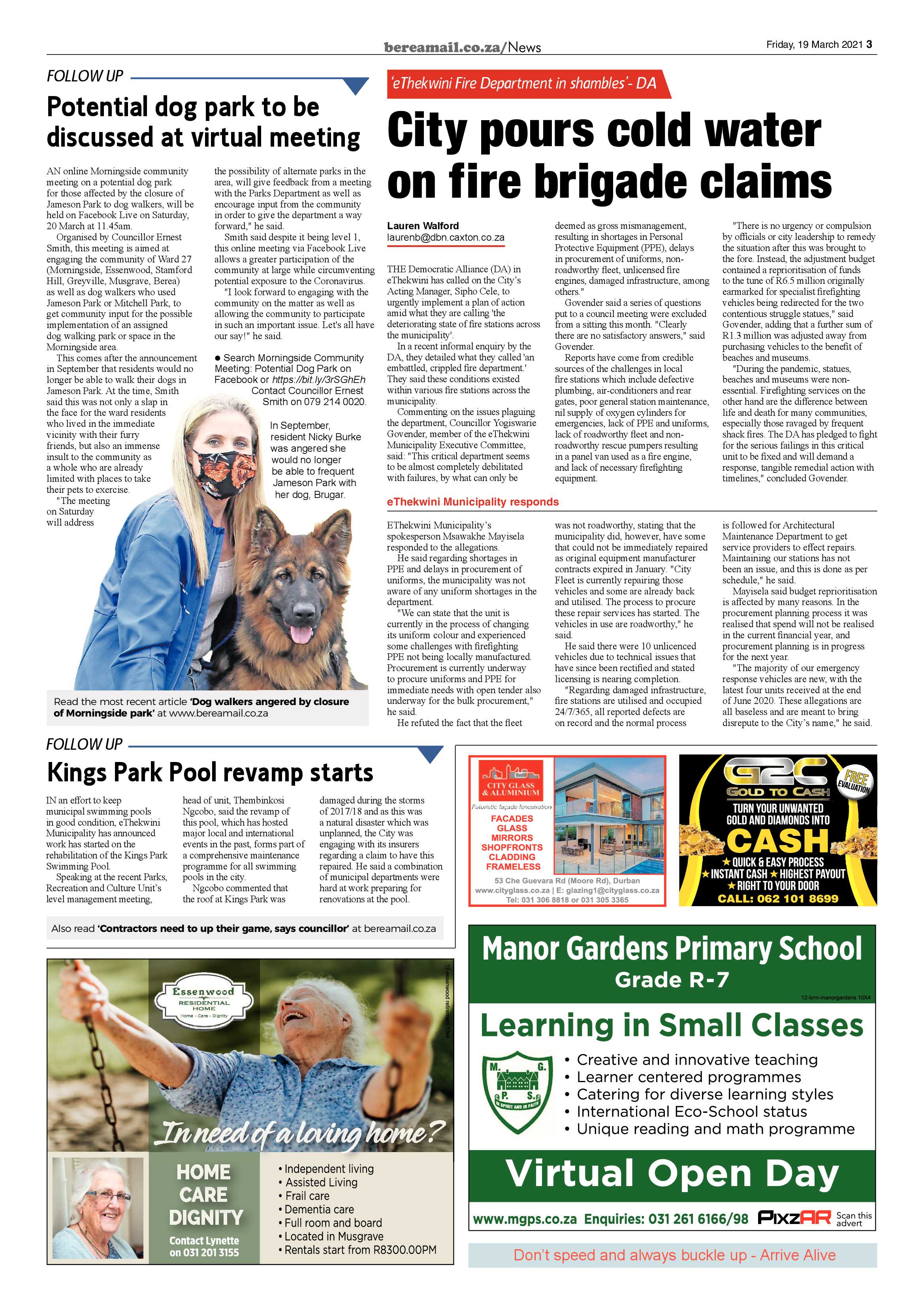 Berea Mail 20 March 2021 page 3
