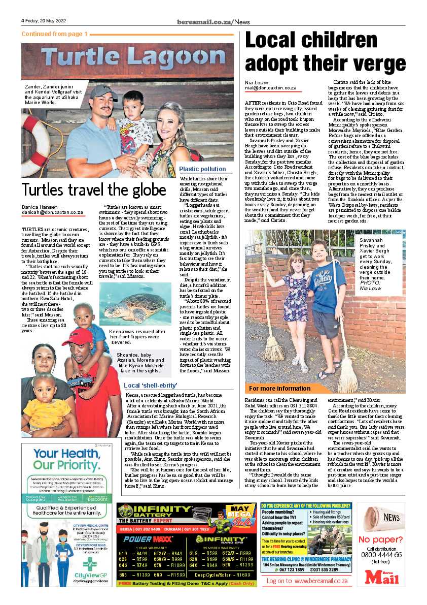 Berea Mail 20 May 2022 page 4