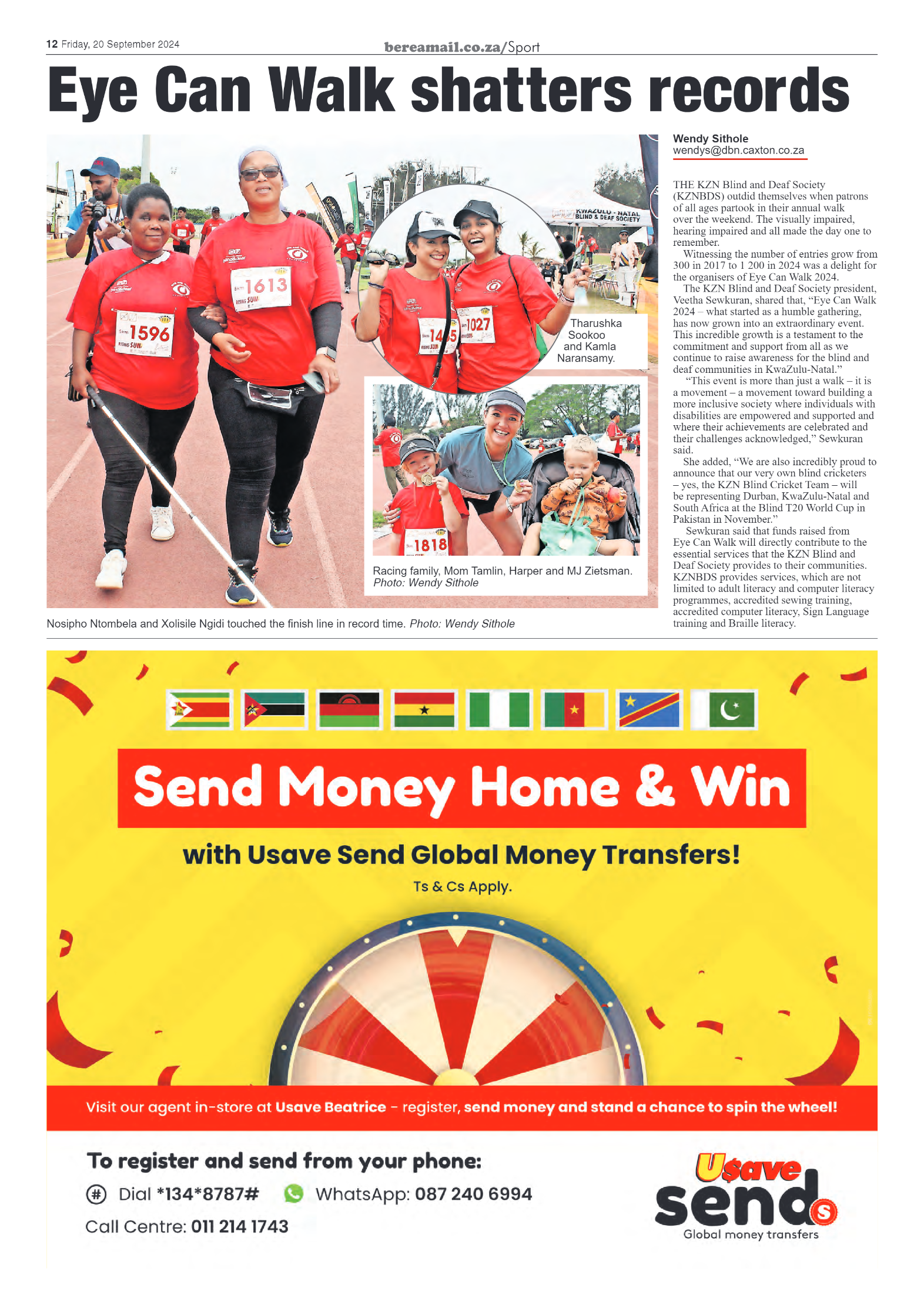 Berea Mail 20 September 2024 page 12
