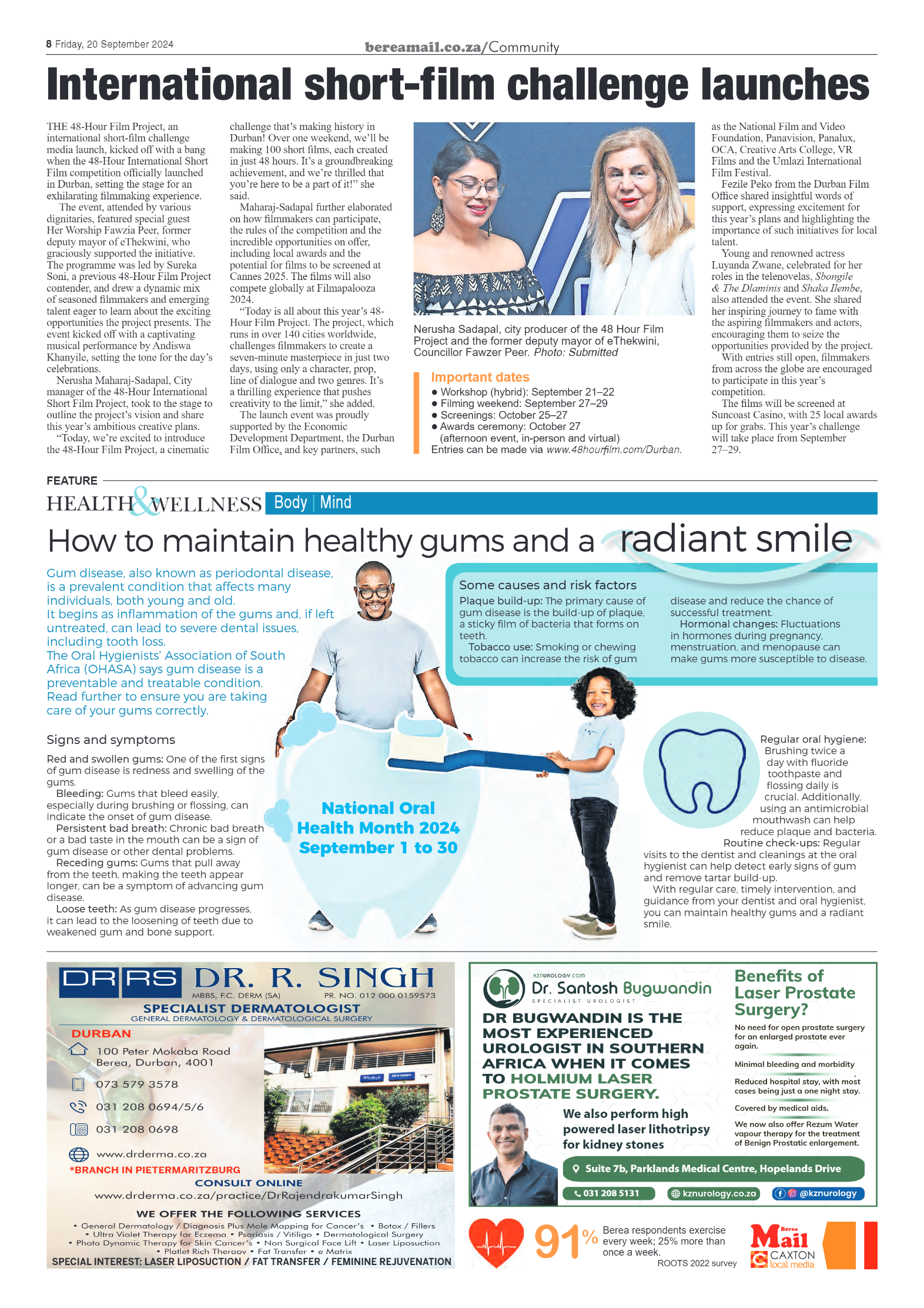 Berea Mail 20 September 2024 page 8