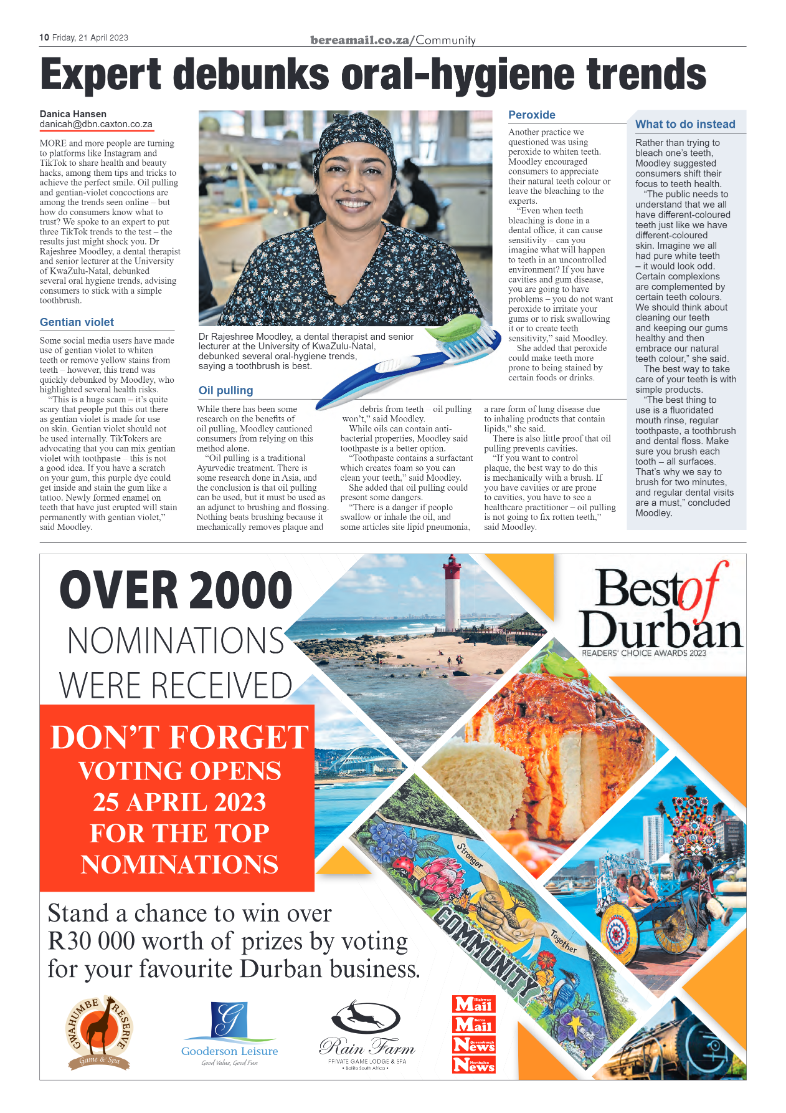 Berea Mail 21 April 2023 page 10