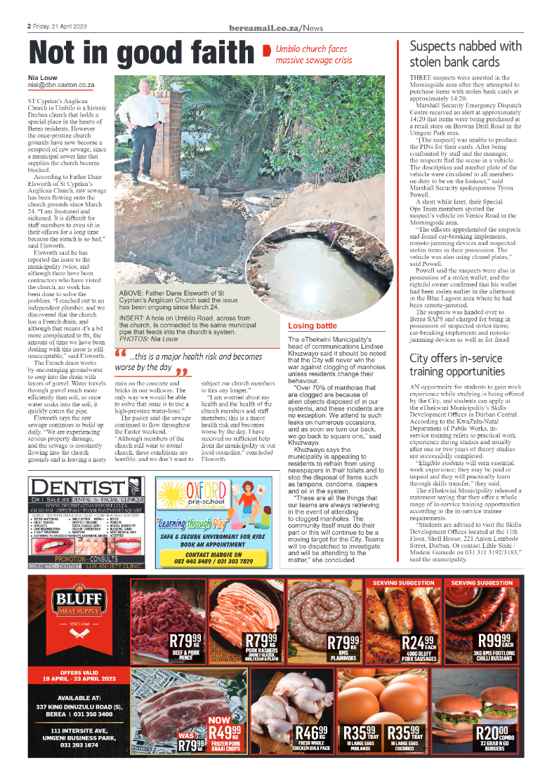 Berea Mail 21 April 2023 page 2