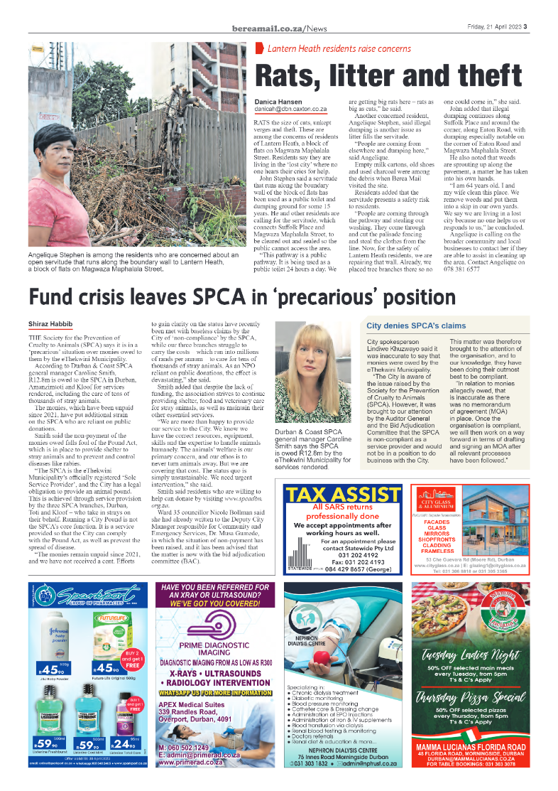Berea Mail 21 April 2023 page 3